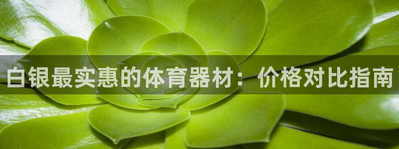 富联官网注册：白银最实惠的体育器材：价格对比指南