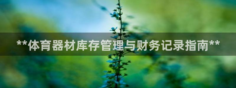 富联官网注册：**体育器材库存管理与财务记录指南**