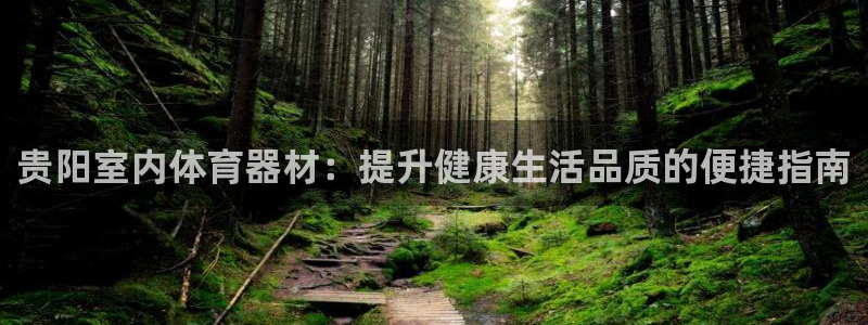 富联平台网站登录入口：贵阳室内体育器材：提升健康生活