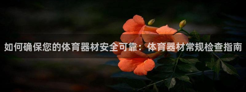 富联是什么软件：如何确保您的体育器材安全可靠：体育器