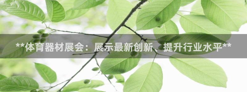 富联是什么意思网络用语：**体育器材展会：展示最新创
