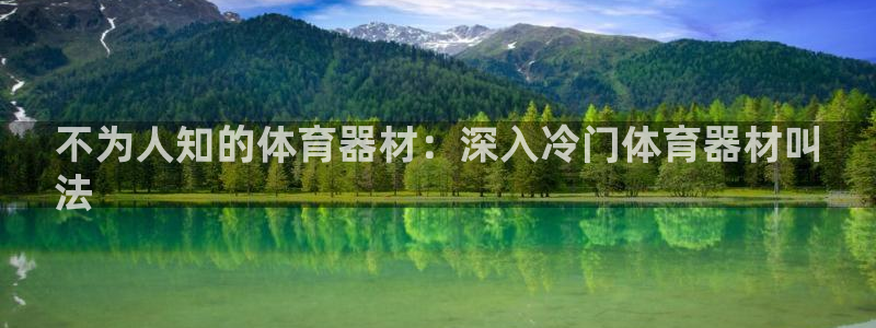 富联是什么：不为人知的体育器材：深入冷门体育器材叫
