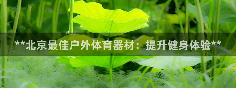 富联网是什么意思：**北京最佳户外体育器材：提升健身