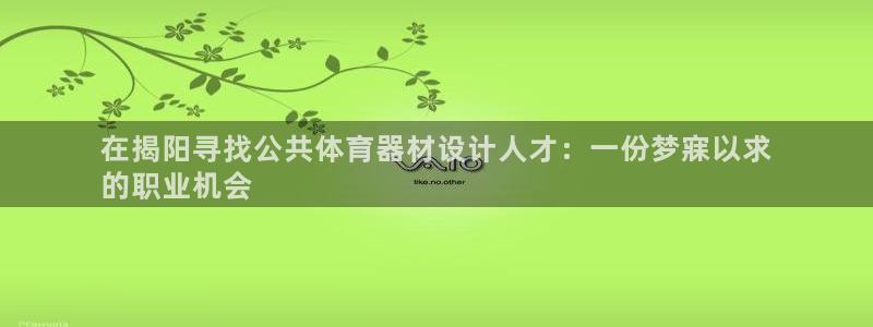 富联娱乐玩法机制是什么：在揭阳寻找公共体育器材设计人