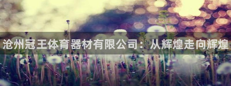 富联平台便7O777：沧州冠王体育器材有限公司：从辉